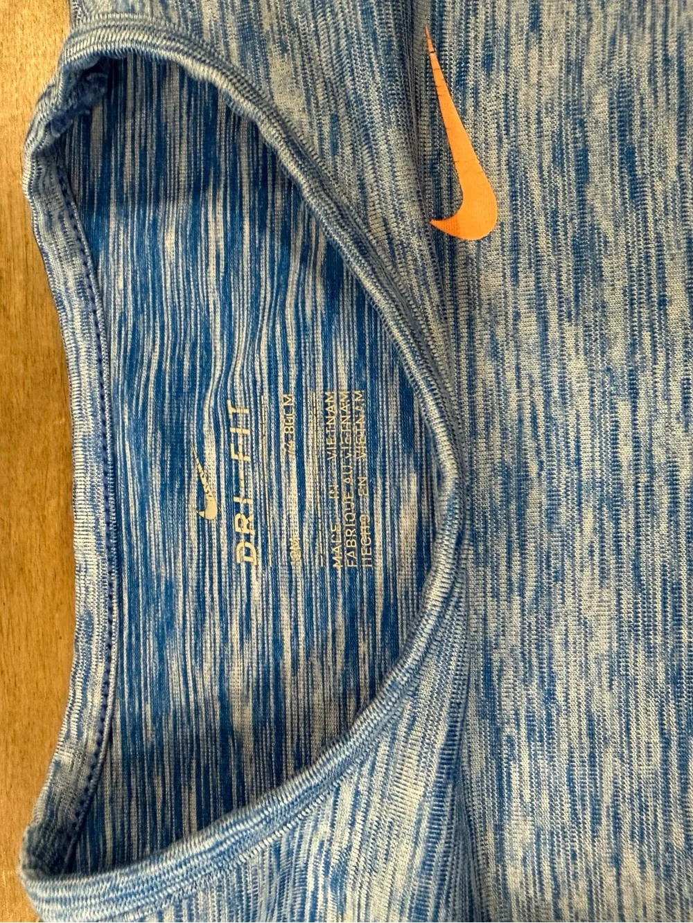Nike Kids' Blue Long-Sleeve Athletic Top 12m